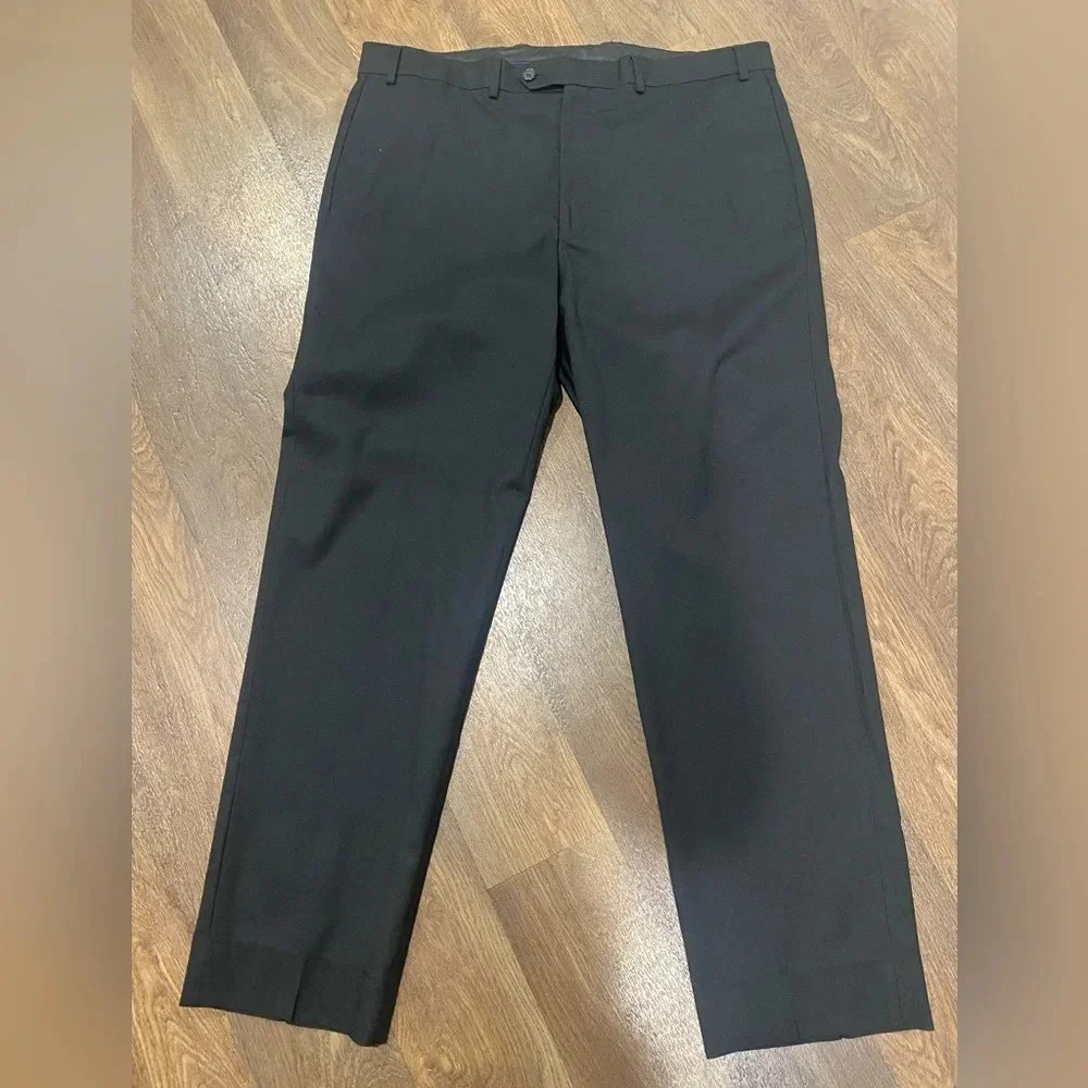 Lauren By Ralph Lauren Classic Fit Suit Separates Dress Pants Black Size 38x34